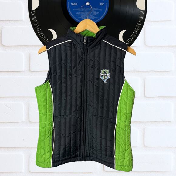 Seattle Sounders FC Rainier Puffer Vest - Picture 4 of 4